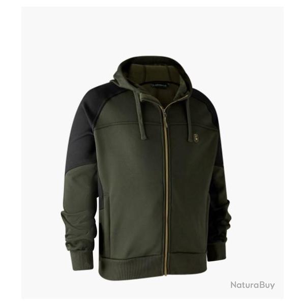 DEERHUNTER SWEAT SHIRT A CAPUCHE ROGALAND LARGE ADVENTURE GREEN