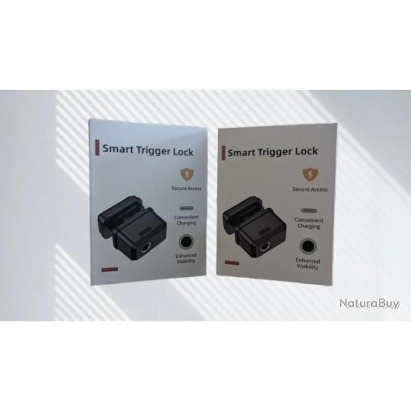 PROMO ! 2x Verrou de pontet biom�trique ! inclus 2 cl�s de secours