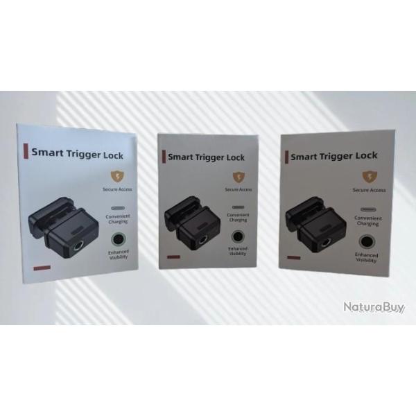 3x Verrou de pontet biom�trique ! inclus 2 cl�s de secours