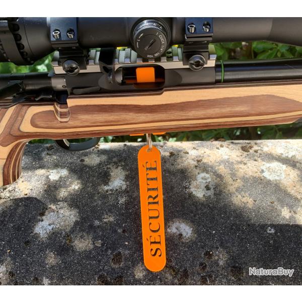 Sako Quad Chargeur de s�curit� ergonomique avec passage pour lunette (Mag Flag) 22LR