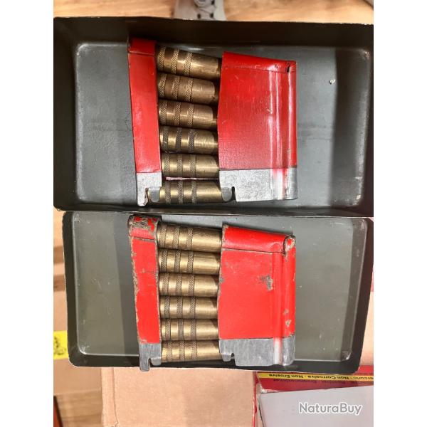 Munition de manipulation de l'arm�e suisse GP11 x 5 avec son clip lame tout d'origine !