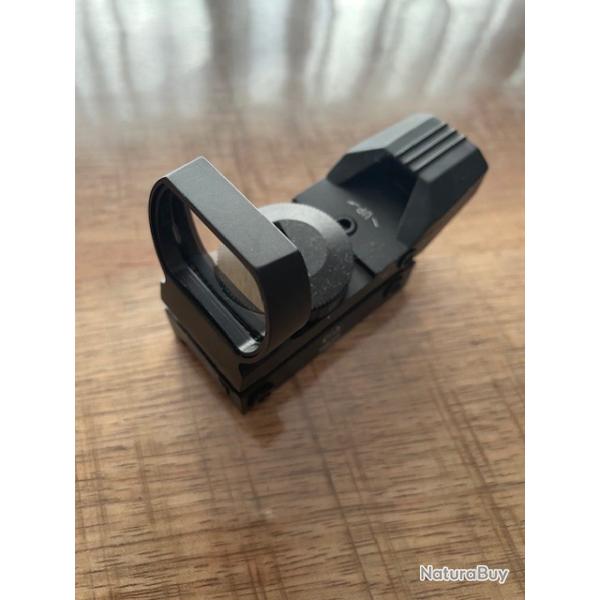 Vise point rouge Open Reflex Sight Noir Theta Optics