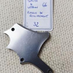 PI&Egrave;CE SMITH & WESSON MOD 66 - K FRAME - PLAQUE DE RECOUVREMENT
