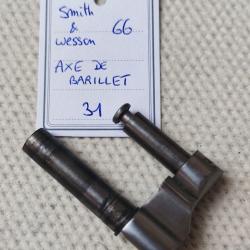PI&Egrave;CE SMITH & WESSON MOD 66 - K FRAME - AXE DE BARILLET (PORTIERE)