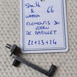 PI&Egrave;CE SMITH & WESSON MOD 66 - K FRAME - ELEMENTS DU VERROU DE BARILLET