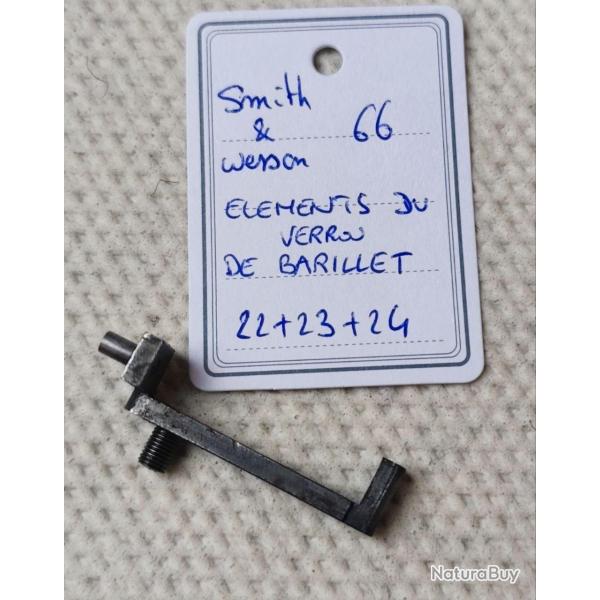 PI�CE SMITH & WESSON MOD 66 - K FRAME - ELEMENTS DU VERROU DE BARILLET
