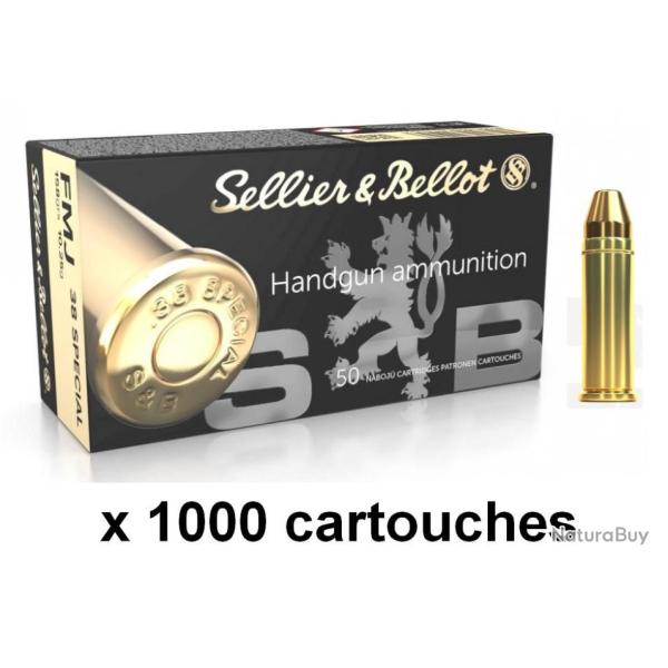 SELLIER BELLOT cal.38 Sp�cial FMJ /1000
