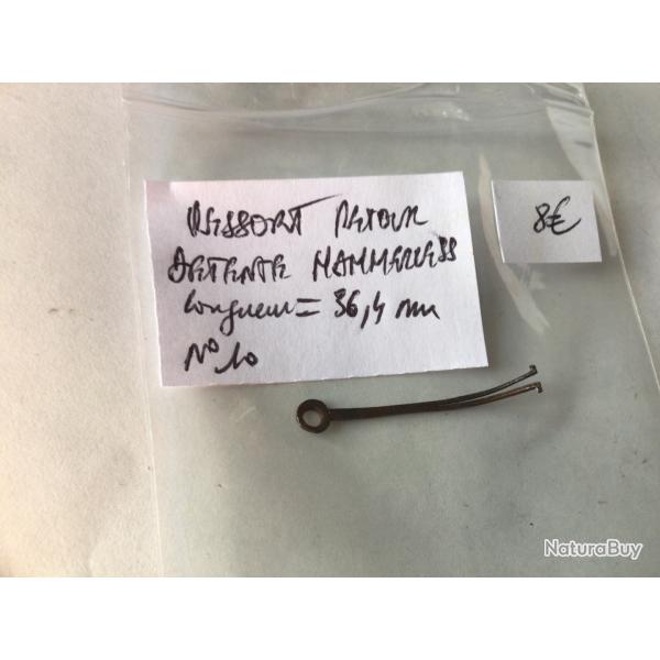 VENDU PAR LE-CUIRASSIER N� 10 RESSORT RETOUR D�TENTES FUSIL HAMMERLESS