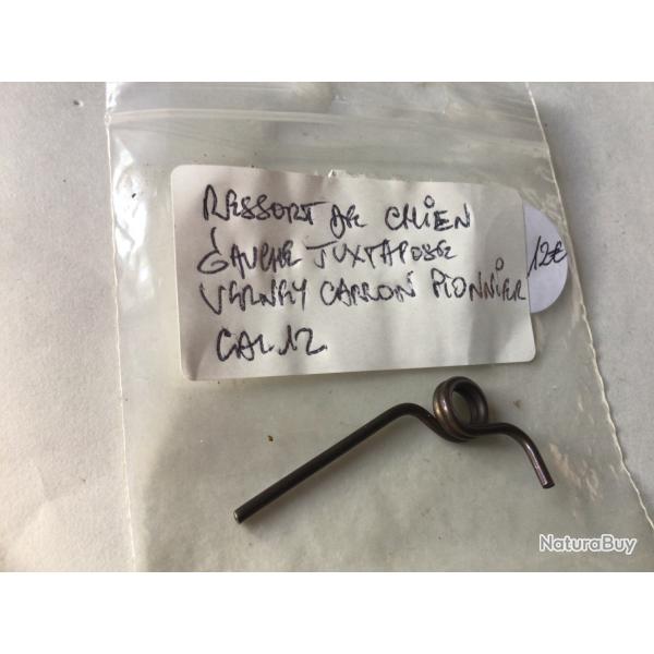 VENDU PAR LE-CUIRASSIER RESSORT GAUCHE DE CHIEN FUSIL VERNEY CARRON PIONNIER CAL 12