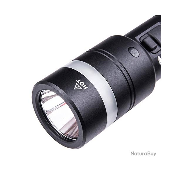 Lampe Torche Nextorch C61 3500 Lumens - Double Faisceau - Variation Continue - Rechargeable USB-C