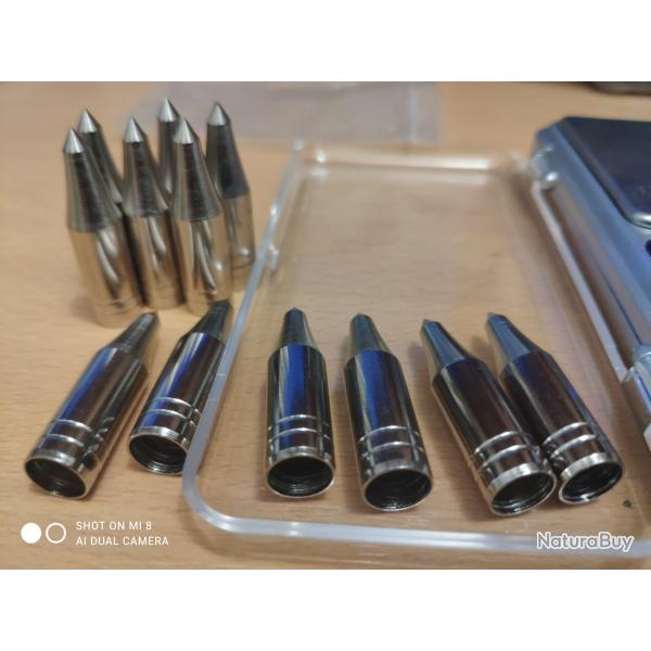 Pointes de fl�che Futs Bois Stainless Tophat field classic 3D (par 11 + 1  ) - 5/16 / 85 grains