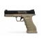 petites annonces chasse p&ecirc;che : Nouveau GS50 Dual Tone Tactical Finition Noire - Tan Cal.50 CO2 Pistolet Défense Haut de Gamme 17 J