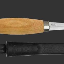 Morakniv 122 (LC) 106-1654 - couteau de sculpture 6,2 cm
