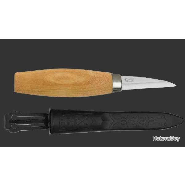 Morakniv 122 (LC) 106-1654 - couteau de sculpture 6,2 cm