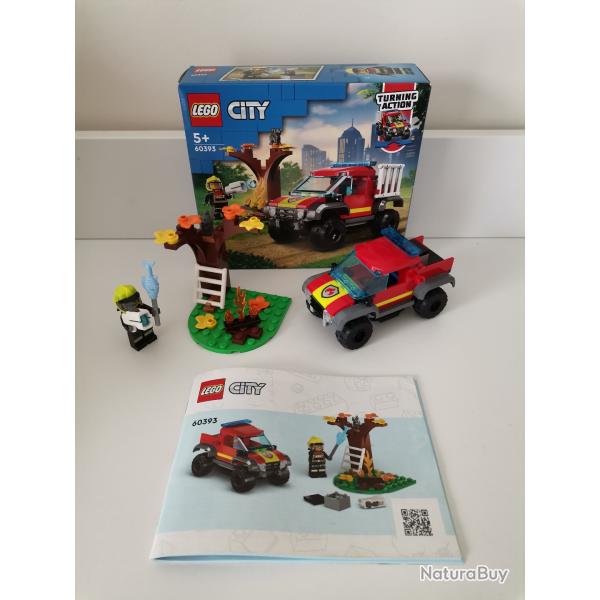Lego City no 60393 Sauvetage en tout-terrain des pompiers