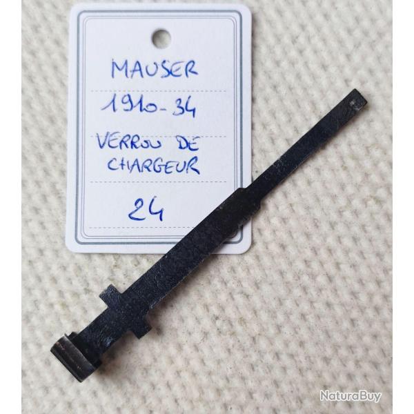 PI�CE MAUSER MOD. 1910-34 Cal. 7.65Br - VERROU DE CHARGEUR