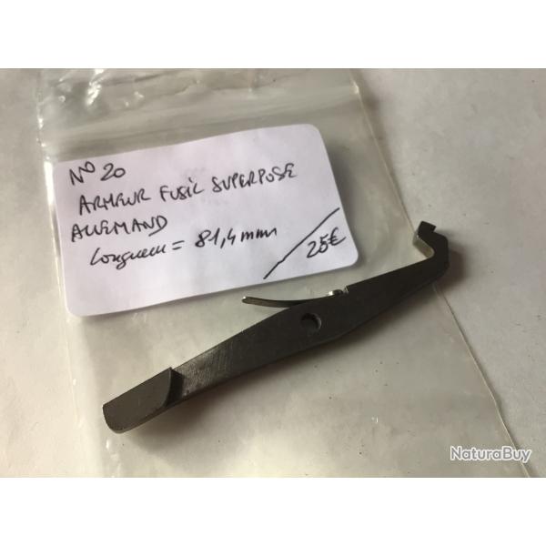 VENDU PAR LE-CUIRASSIER N�20 ARMEUR  DE FUSIL ARTISANAL ALLEMAND