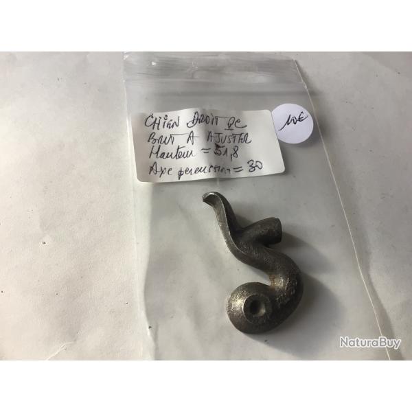 VENDU PAR LE-CUIRASSIER CHIEN DROIT DE FUSIL � PERCUTIONS CENTRALE BRUT A AJUSTER