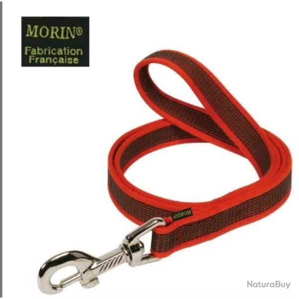 Laisse gomme avec poign�e - Rouge