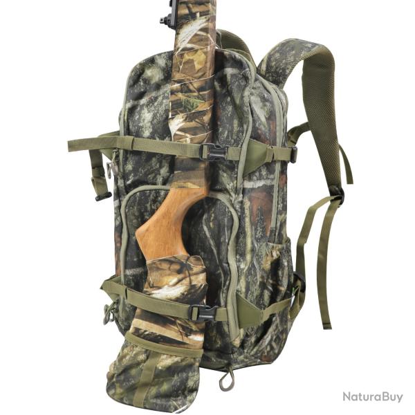 Sac � Dos Camouflage Etanche Grande Capacit� Chasse Multi-Poches avec Porte-Fusil/Pistole Vert Camo