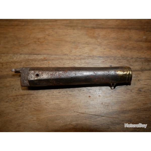 Canon de pistolet de carrosse � silex