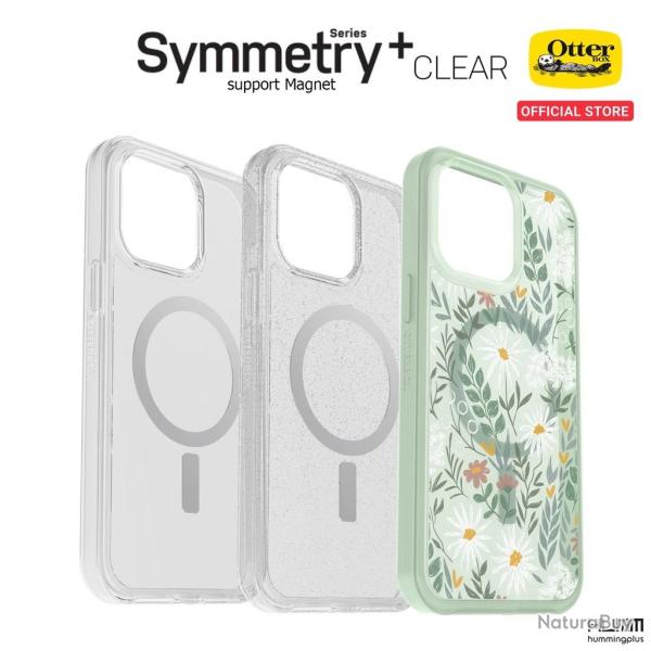 Coque AntiChoc OTTERBOX Symmetry+ MagSafe pour iPhone, Couleur: Au Choix, Smartphone: iPhone 17