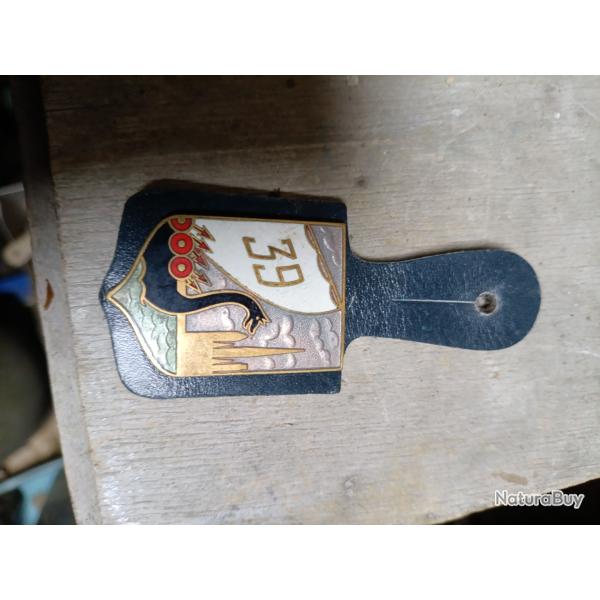 insigne 39 e r�giment d'infanterie