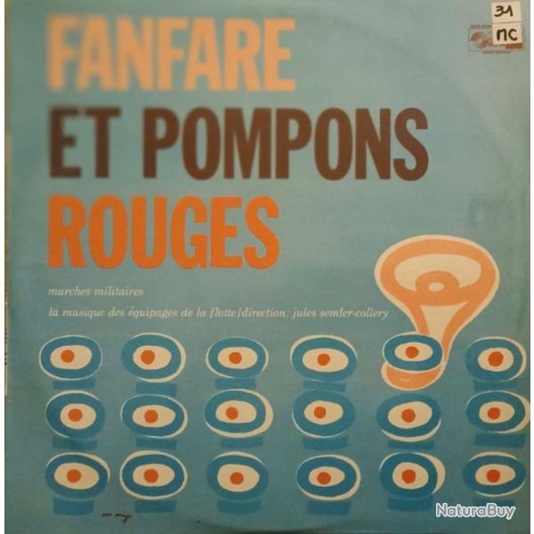 Vinyle Fanfare et Pompons Rouges