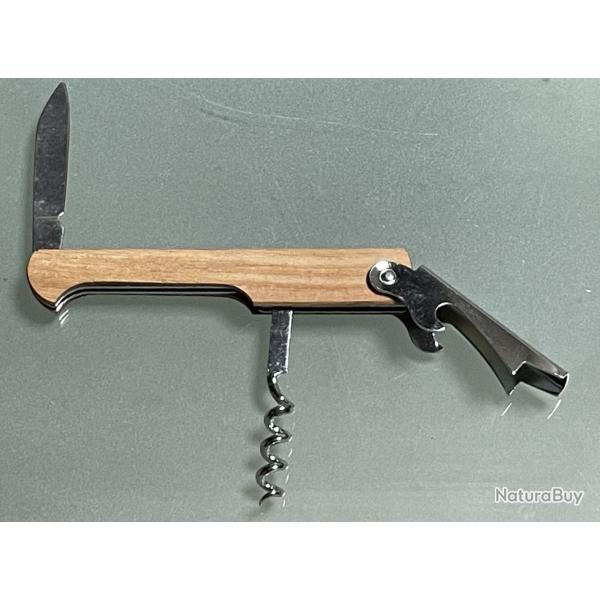 sommelier tire bouchon finition bois