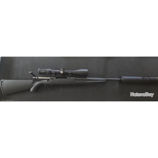 Carabine  verrou SAVAGE AXIS 243 WIN + OPTIQUE HAWKE 4-16 X 50 + Modrateur de son WILDCAT PREDATOR