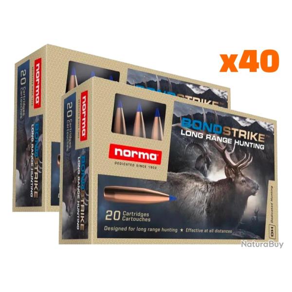 BF* Balles Norma Bondstrike 308 Win. 180gr x40
