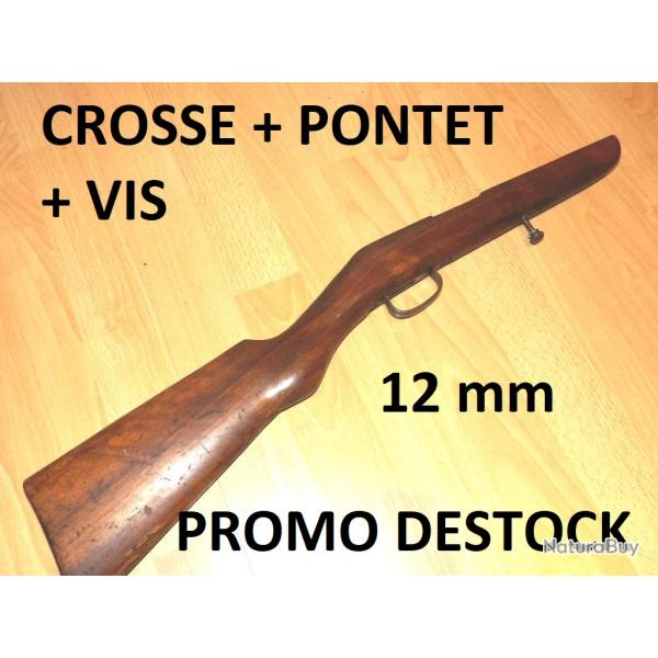 crosse type scolaire bergeron damon flobert etc...calibre 12 mm - VENDU PAR JEPERCUTE (GE358)