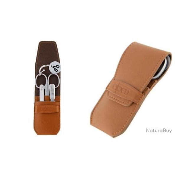 Pochette manucure 3 pices Alpen 6871R.tabacco