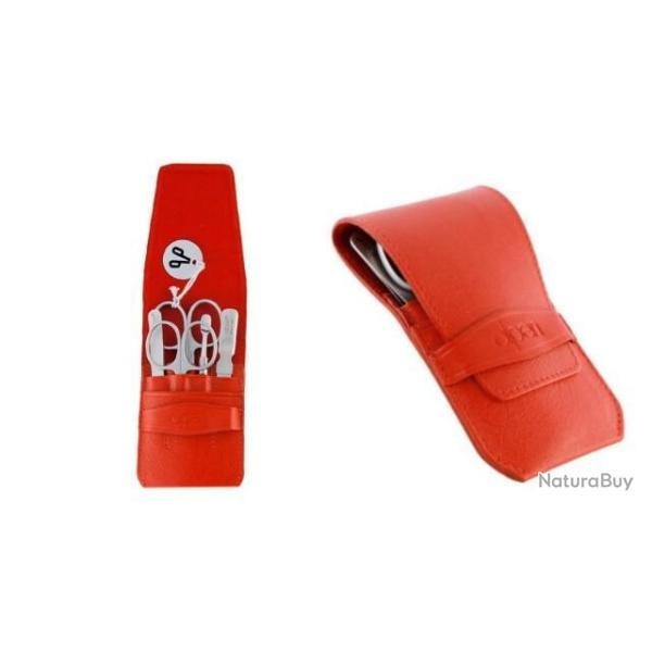 Pochette manucure 5 pices Alpen 6872R.red