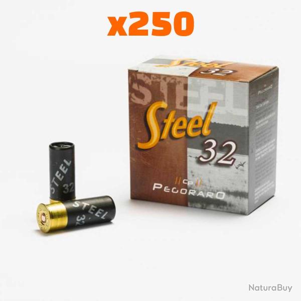 BF* Cartouches Pegoraro Steel 32gr 4 - Cal. 12 x250