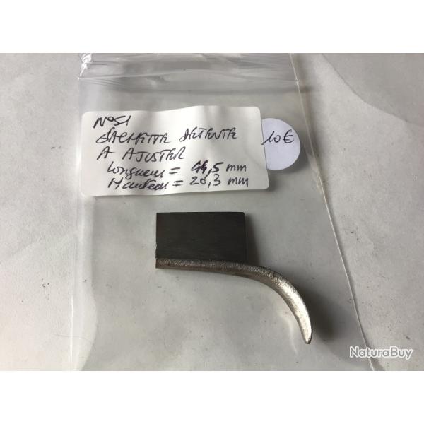 VENDU PAR LE-CUIRASSIER N� 51 DETENTE ARRIERE BRUTE A AJUSTER POUR HAMMERLESS