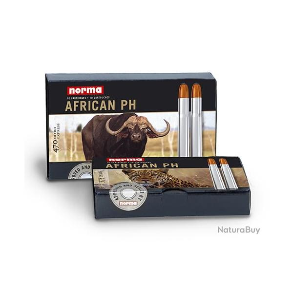 MUNITIONS NORMA .505 GIBBS 39.0g/600GR WOODLEIGH PH BLINDEE /10