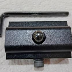 Adaptateur de Fixation de Bipied style Harris sur rail Picatinny