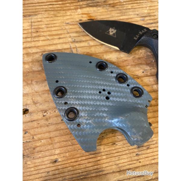 �tui Kydex Custom pour KABAR TDI coloris Carbon Foliage