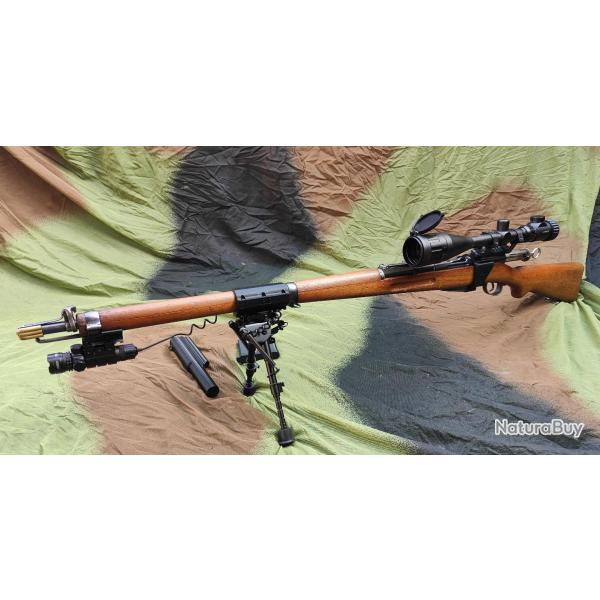 Rails picatinny 20 mm long pour fusil Schmidt Rubin 1889