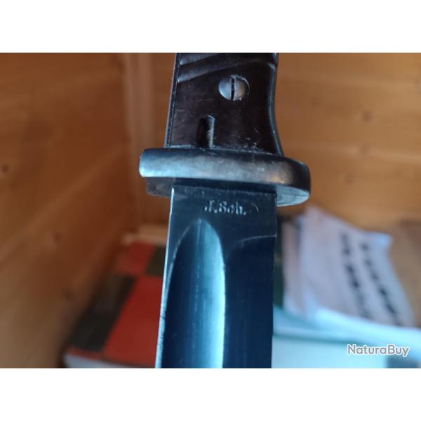 Ba�onnette K98 J SCH numerot�e avec gousset