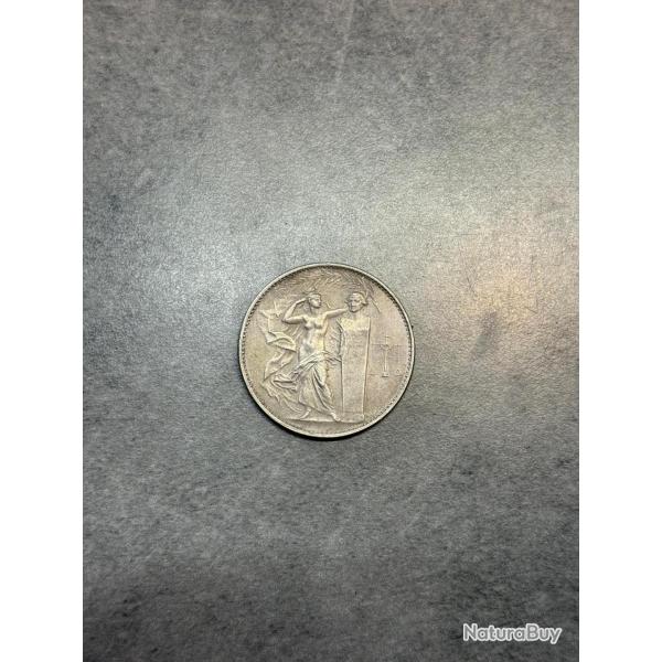 M�daille coin union des industries chimiques- R�publique Fran�aise