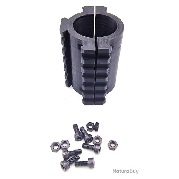 Fx Airgun DRS 500 - Triple Rail Picatinny bipied 6 places