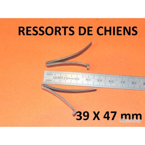 paire ressorts de chiens fusil 39X47 mm juxtapos� hammerless - VENDU PAR JEPERCUTE (GE360)