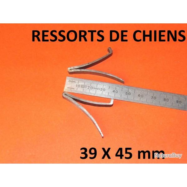 paire ressorts de chiens fusil 39X45 mm juxtapos� hammerless - VENDU PAR JEPERCUTE (GE361)