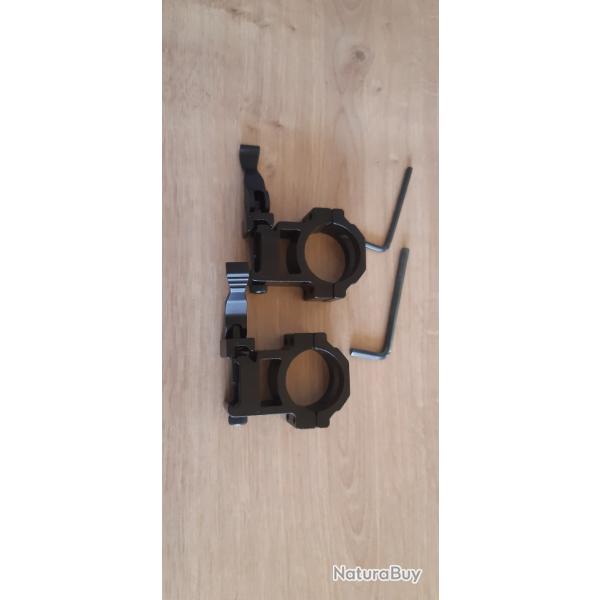 Paire de collier haut diamtre 30