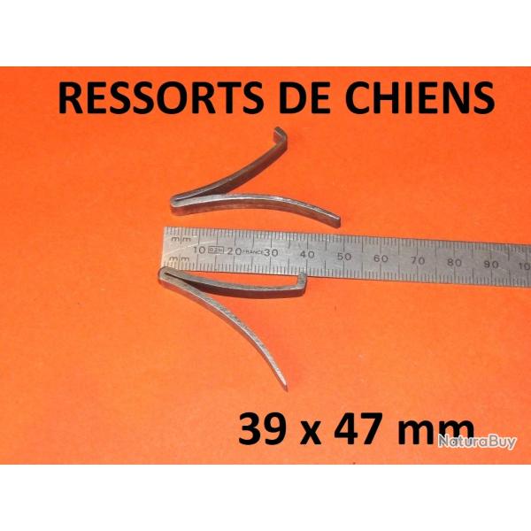 paire ressorts de chiens fusil 39X47 mm juxtapos� hammerless - VENDU PAR JEPERCUTE (GE362)