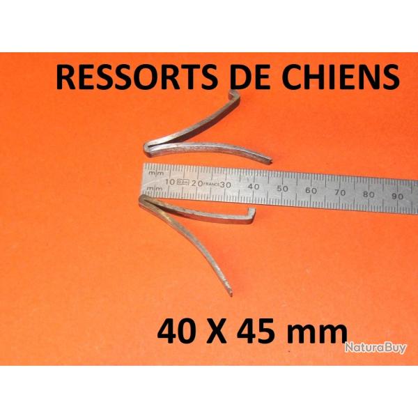 paire ressorts de chiens  fusil 40X45 mm juxtapos� hammerless - VENDU PAR JEPERCUTE (GE363)