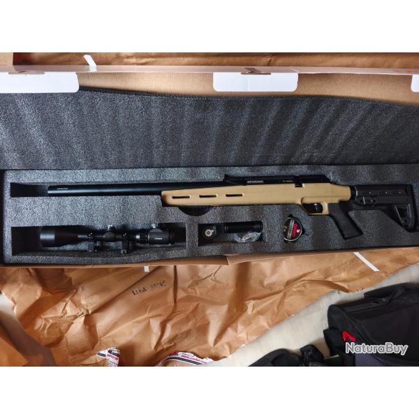 Snowpeak M30C (5,5 mm) � tr�s bon �tat � Lunette 3-9�40 + 250 plombs + kit joints