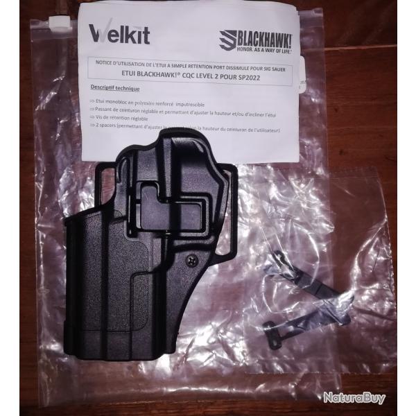 Etui / holster Blackhawk pour Sig SP 2022 droitier
